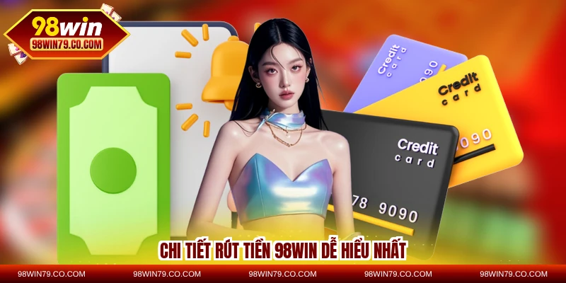 Chi tiết rút tiền 98WIN dễ hiểu nhất
